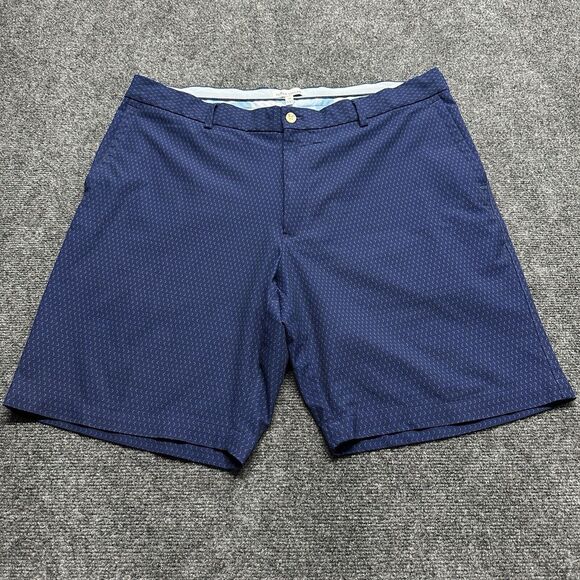 Peter Millar Other - Peter Millar Crown Sport Shorts Mens 38 Blue Geometric AOP Golf Performance